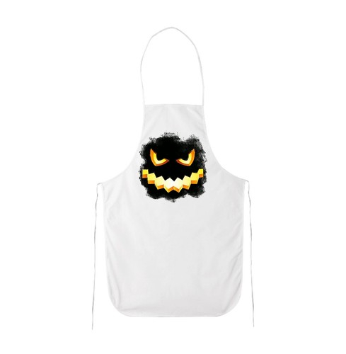 Grembiule cucina bianco con - grembiule,