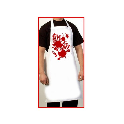Grembiule unisex bianco - grembiule,