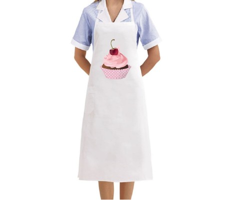 Grembiule bianco cucina con - cucina,