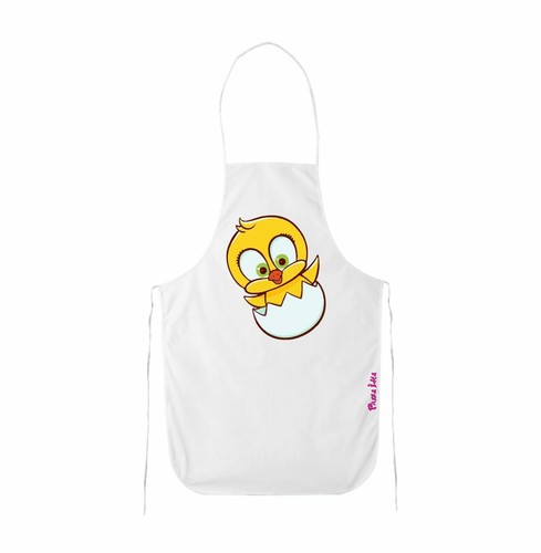 Grembiule bianco cucina - grembiule,