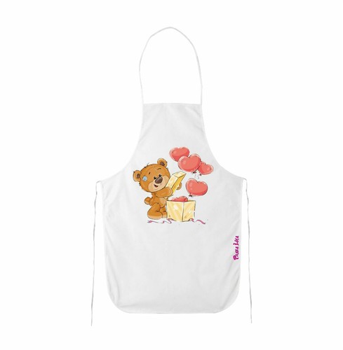 Grembiule bianco cucina - bianco,