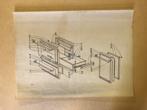 Disegno china tecnico - a, su