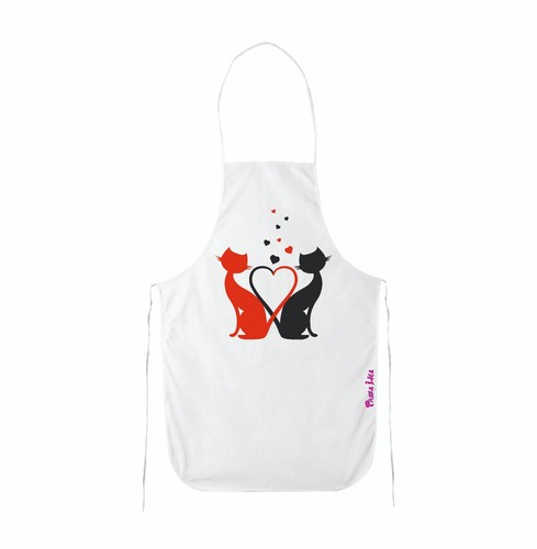Grembiule cucina bianco - da,