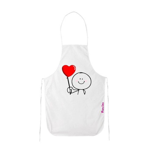 Grembiule cucina bianco - grembiule,
